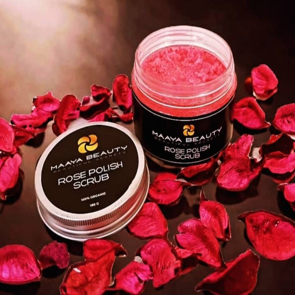Rose Polish Scrub | Maaya