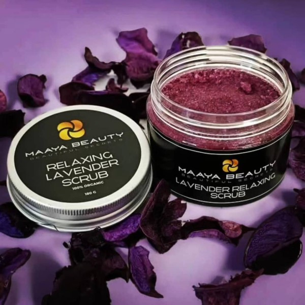 Lavender Relaxing Scrub | Maaya